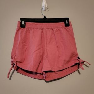 Madewell women's Pull-On Side-Tie shorts